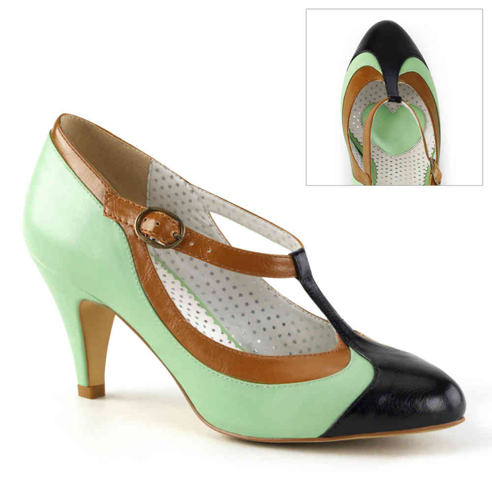 Pin Up Couture - PEACH-03 Pumps - US 8 - Groen